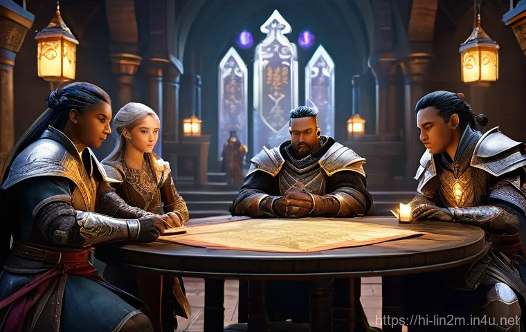 리니지2M 무료 스킨 획득 방법 - **A majestic female Dark Elf warrior in Lineage2M, fully clad in elaborate, high-fantasy armor with ...